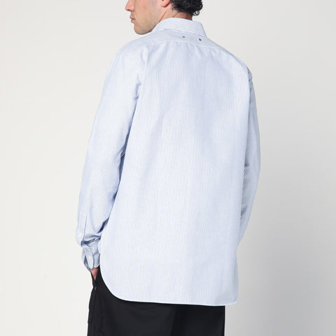Golden Goose Golden Goose White/blue striped shirt