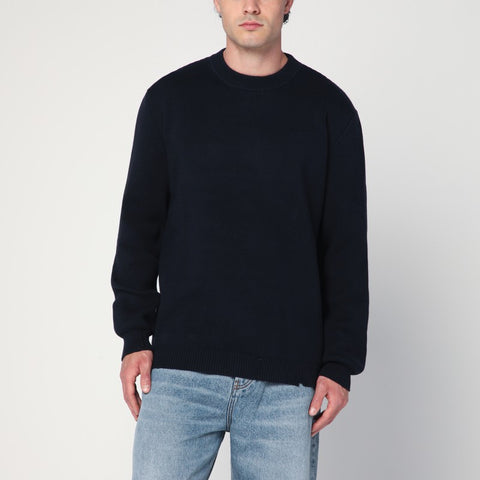 Golden Goose Golden Goose Dark blue sweater in cotton blend