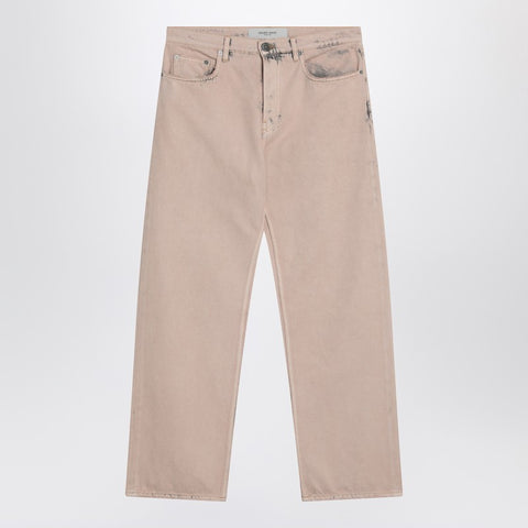 Golden Goose Golden Goose Dyed-effect pink denim jeans