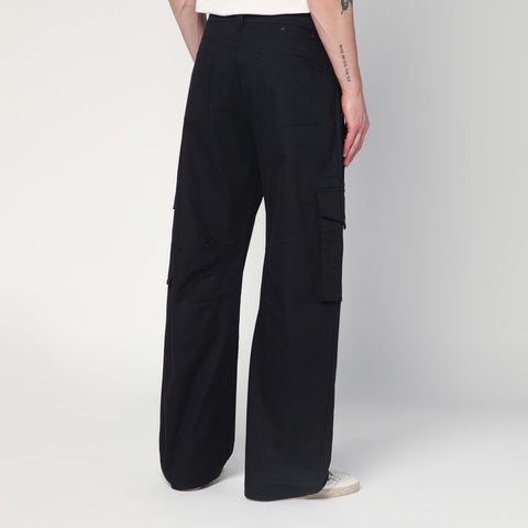 Golden Goose Golden Goose Black cargo pants in cotton blend