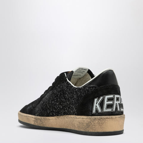 Golden Goose Golden Goose Ball Star sneakers black in suede and glitter