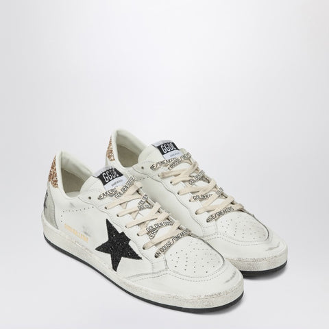 Golden Goose Golden Goose Sneakers Ball Star withe/ black with glitter