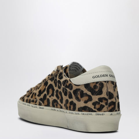 Golden Goose Golden Goose Hi Star Sneakers leopard print in pony hair