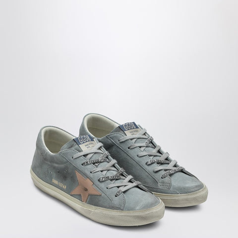 Golden Goose Golden Goose Grey suede Super-star low-top sneaker