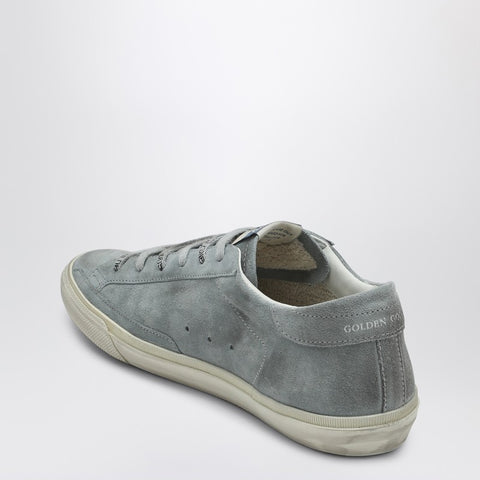 Golden Goose Golden Goose Grey suede Super-star low-top sneaker