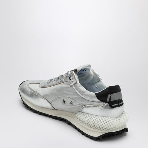 Golden Goose Golden Goose Sneaker Marathon in nylon ripstop silver