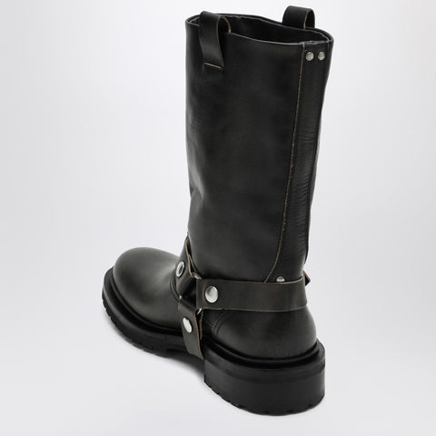 Golden Goose Golden Goose Kurt boots in black leather with buckle