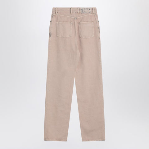 Golden Goose Golden Goose Dyed-effect pink denim jeans