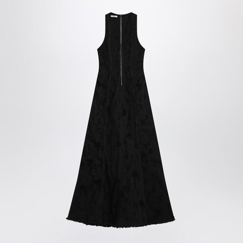 Haikure HAIKURE Long dark grey dress with rips