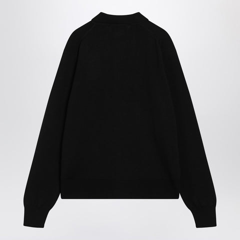 Ami Paris Ami Paris Ami De Coeur black cardigan