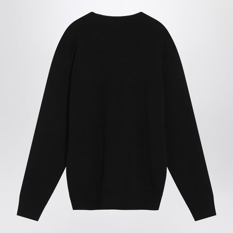 Ami Paris Ami Paris Black Ami De Coeur sweater