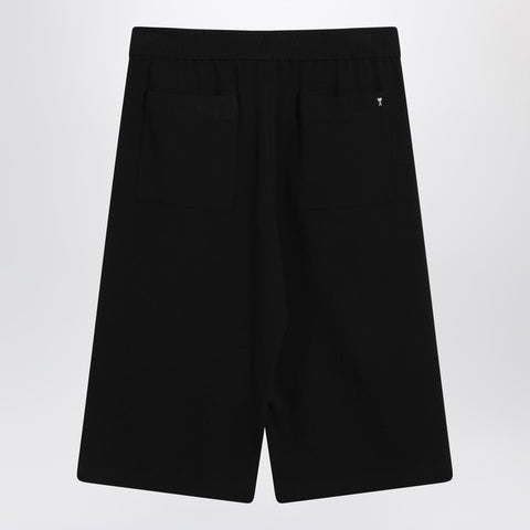 Ami Paris Ami Paris Bermuda wide black in cotton