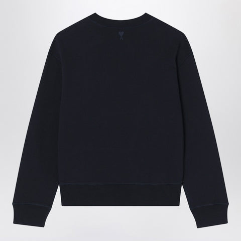 Ami Paris Ami Paris Navy blue sweatshirt with logo