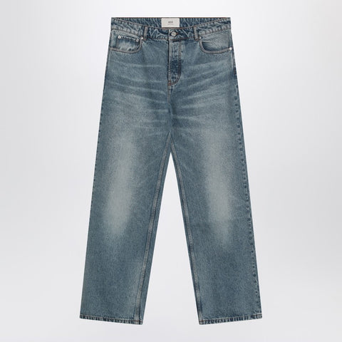 Ami Paris Ami Paris Wide washed denim jeans