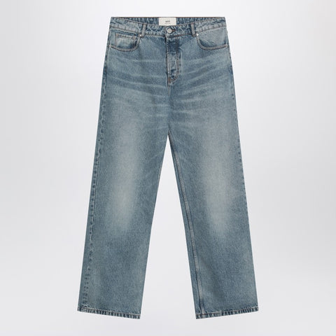 Ami Paris Ami Paris Wide washed denim jeans