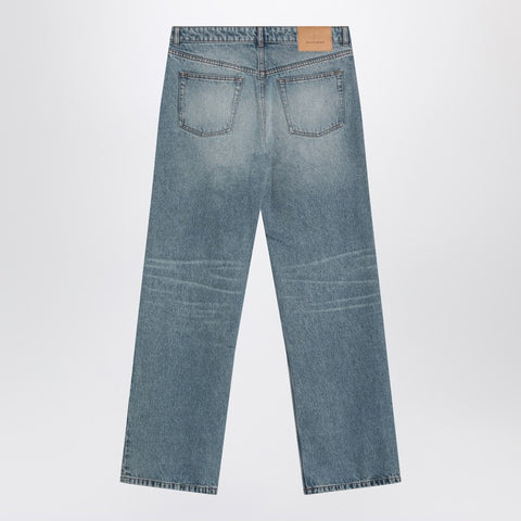 Ami Paris Ami Paris Wide washed denim jeans