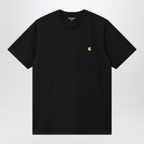 Carhartt WIP Carhartt WIP S/S Chase Black Cotton T-Shirt
