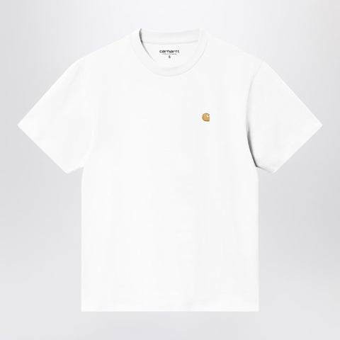 Carhartt WIP Carhartt WIP S/S Chase white Cotton T-Shirt