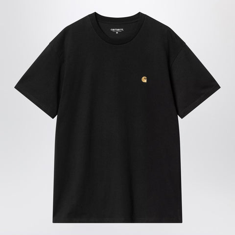 Carhartt WIP Carhartt WIP S/S Chase Black Cotton T-Shirt