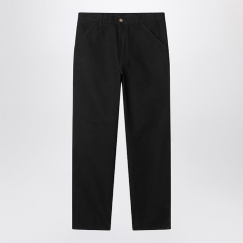 Carhartt WIP Carhartt WIP Single Knee Pant Black Rinsed in organic cotton