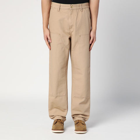 Carhartt WIP Carhartt WIP Dusty Brown Rinsed Double Knee Pant
