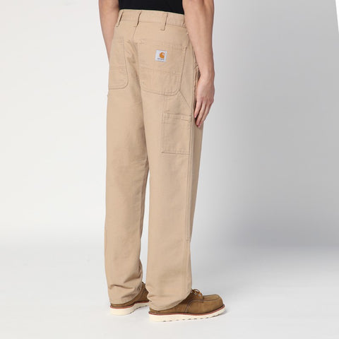 Carhartt WIP Carhartt WIP Dusty Brown Rinsed Double Knee Pant