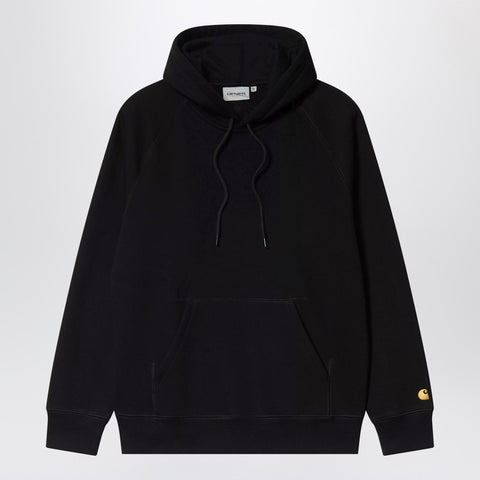 Carhartt WIP Carhartt WIP Black/Gold Hooded Chase Sweatshirt