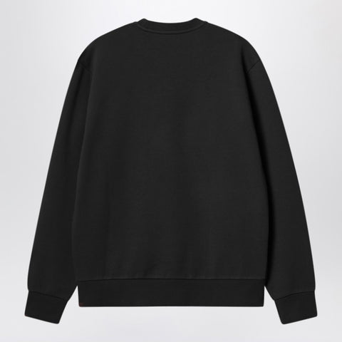 Carhartt WIP Carhartt WIP Script Embroidery Black Sweatshirt