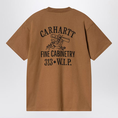 Carhartt WIP Carhartt WIP S/S Cabinetry T-Shirt Hamilton Brown/Black