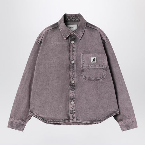 Carhartt WIP Carhartt WIP Georgia Shirt Jacket black/hydrangea