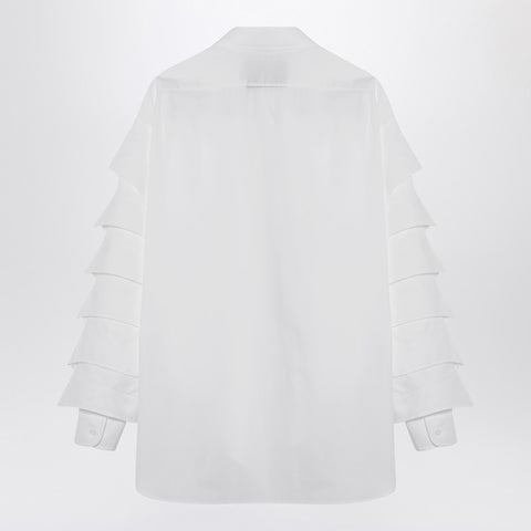 Moschino Moschino White shirt with sleeves and collars