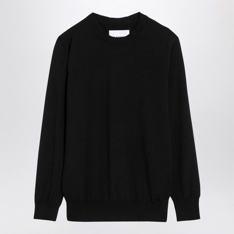 Jil Sander Jil Sander Black wool crew-neck sweater
