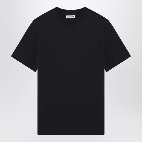 Jil Sander Jil Sander Dark blue cotton T-shirt