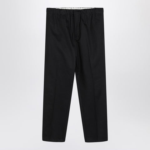 Jil Sander Jil Sander Navy blue cotton pants