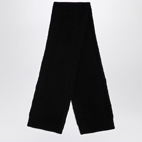 Jil Sander Jil Sander Black wool scarf