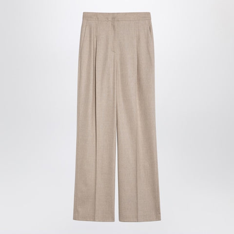 Loulou Studio Loulou Studio Beige wool and cashmere trousers
