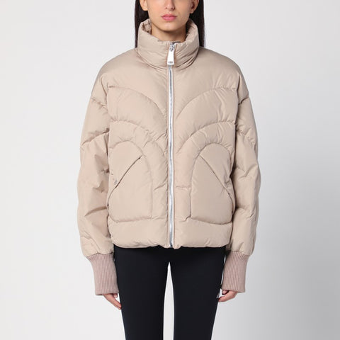 Khrisjoy Khrisjoy Beige Corazon padded jacket