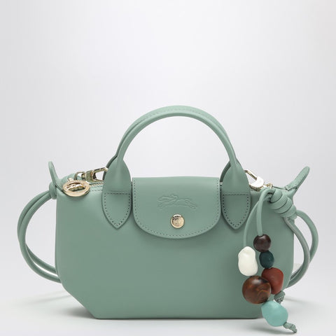 Longchamp Longchamp Celadon coloured Le Pliage Xtra bag