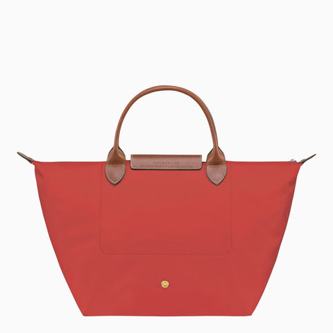 Longchamp Longchamp Tomato coloured Le Pliage Original M bag