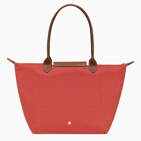 Longchamp Longchamp Tomato coloured Le Pliage Original L bag