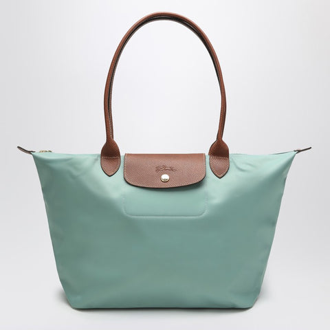 Longchamp Longchamp Celadon coloured Le Pliage Original L bag
