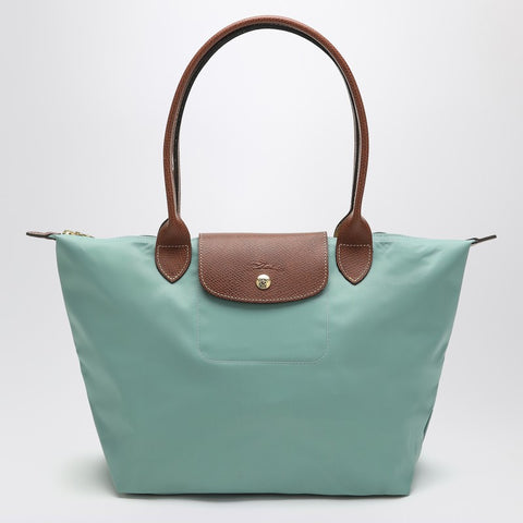 Longchamp Longchamp Celadon coloured Le Pliage Original M bag