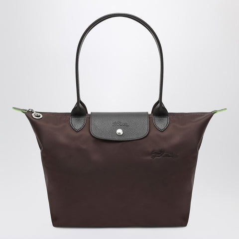 Longchamp Longchamp Mocha coloured Le Pliage Green M bag