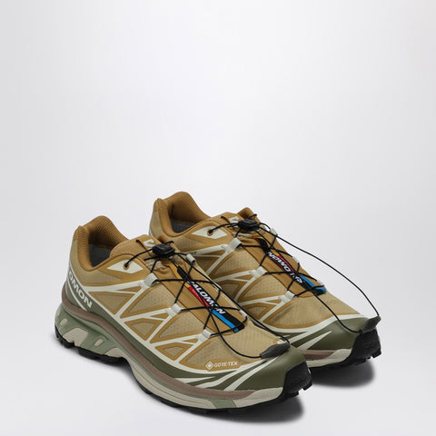 Salomon Salomon Low Sneaker XT-6 mustard/kaki/pink