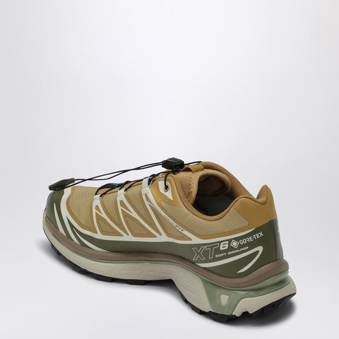 Salomon Salomon Low Sneaker XT-6 mustard/kaki/pink