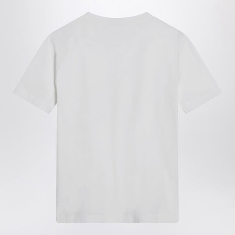 Brunello Cucinelli Brunello Cucinelli White cotton t-shirt with shiny pocket