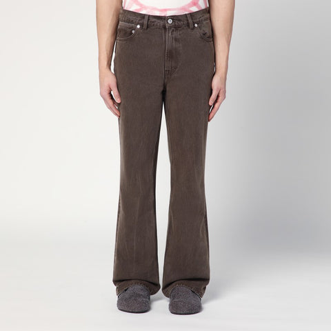 Our Legacy Our Legacy Brown faded jeans in denim