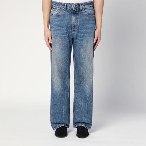Our Legacy Our Legacy Blue jeans washed effect