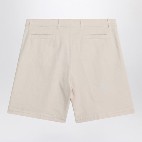 Brunello Cucinelli Brunello Cucinelli Ivory cotton bermuda shorts