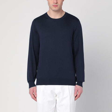 Brunello Cucinelli Brunello Cucinelli Blue cotton sweater